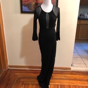 NWT Sexy Sheer Panel Dress